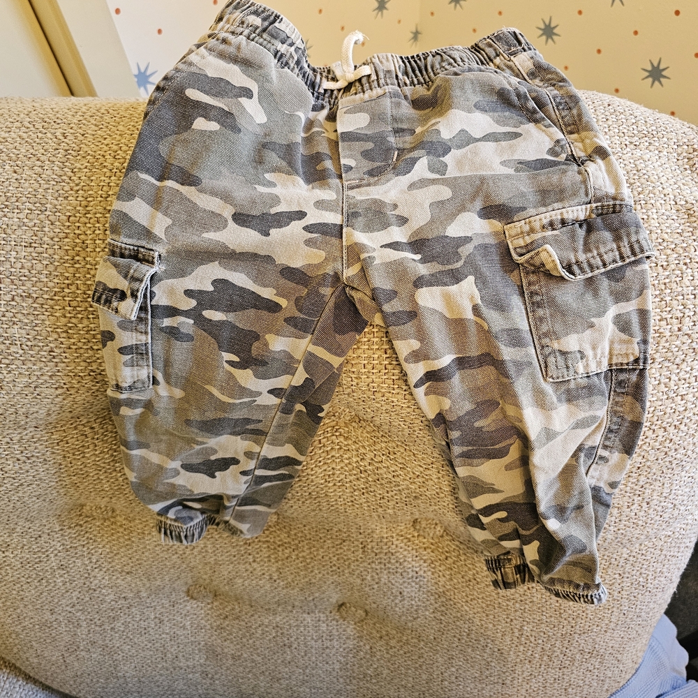 Janie and Jack Camouflage Joggers for Kids